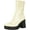 Cream Patent, variant on Womens Gerri 3 Patent Square Toe Mid-Calf Boots