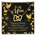 thumbnail image 2 of To Mom Best Mother a Son Inseparable Necklace, 2 of 20