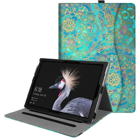 Fintie Folio Case for Microsoft Surface Pro 2017 / Surface Pro 4/ Pro 3 - Multi-Angle Viewing Stand Cover,Shades of