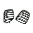 thumbnail image 1 of Rejillas delanteras,Piezas de accesorios de radiador de parachoques delantero de rejilla,diseño de parrillas de carrocería reemplazo de riñón de carreras, Black Ensamblaje de shamjiam Rejillas delanteras, 1 of 8