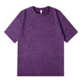 thumbnail image 4 of WIZUTIZ Men's Short Sleeve T-Shirt Solid Color Crew Neck Quick-Dry Sports Top Cotton Blend Breathable Lightweight for Running Gym Daily Casual Wear Mens Fashion, 4 of 4