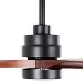 thumbnail image 3 of Ventilador De Techo 52" Luz LED 18W Biena Negro-Nogal negro, 3 of 6