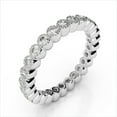 thumbnail image 4 of 2.60 Ct Brilliant Round Cut Diamond Bridal Bands Solid 18K White Gold, 4 of 8