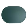 thumbnail image 2 of Faux Leather Placemat for Dining Table, Non-Slip Kids Placemats, Waterproof Heat Resistant Washable Indoor & Outdoor Placemat for Patio Table (17.13’’ x 11.81’’), 2 of 8
