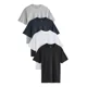 thumbnail image 1 of 4 Pack Playeras De Manga Corta Camisetas Algodón Para Hombre, 1 of 4