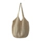 thumbnail image 2 of Bolso de hombro tejido, bolsa vacacional de gran capacidad - diseño hueco estilo césped, bolso casual ligero de playa, bolso de viaje versátil de color liso, 2 of 6