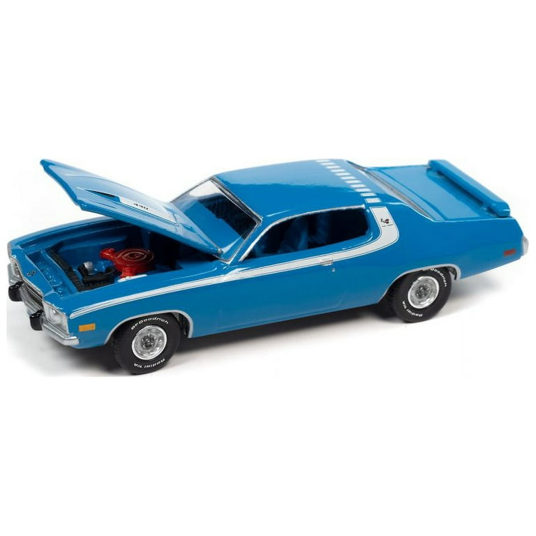 1973 Plymouth Road Runner, Basin Street Blue - Auto World AWSP096