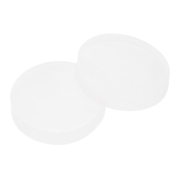 Uxcell 10Pcs 20mm Dia x 5mm Thick Glass Table Top Anti Slip Pads White