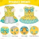 thumbnail image 2 of Vestido de arnés para perros con correa, vestido de princesa para perros pequeños, vestidos de lunares para cachorros con anillo en D, ropa para mascotas, ropa para perros, ropa para gatos Namotu CZCW-ZC409-3, 2 of 7