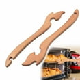 thumbnail image 1 of 2pcs Wood Oven Rack Puller Long Handle Oven Stick for Kitchen Appliances Baking Cooking Toaster Air Fryer Accessories, 1 of 5