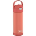 thumbnail image 2 of Thermos F41101AP6 16 Ounce Funtainer Vacuum Insulated Stainless Steel Bottle with Spout (Apricot), 2 of 6