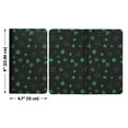 thumbnail image 3 of WIRESTER 4.7 x 9 Inch Server Book for Waitress, Waiter Wallet with Zipper Pocket & Magnetic Closure, Restaurant Waitstaff Organizer – Shamrock Clover Leaves, 3 of 6