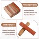 thumbnail image 5 of 12 Piezas de Bolígrafos de Madera Pretaladrados de 7 mm para Torneado de Madera. Kit de Torneado para Bolígrafos. Suministros para Hacer Bolígrafos. Manualidades., 5 of 5