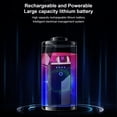 thumbnail image 7 of Aihimol Type-C Rechargeable Lighter Outdoor Windproof Cylindrical Fingerprint Sensing Lighter, 7 of 7