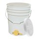 thumbnail image 4 of Cubo de miel con puerta, suministros para apicultores, almacenamiento agrícola, organizador de barriles para el hogar, cubo de aceite de soja con Blanco, 4 of 8