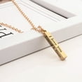 thumbnail image 2 of Forever And Always Necklaces For Couples His Her Stainless Steel Cute Heart Engraved Lettering Promise Relationship Matching Couples Necklace Rings Valentine Day Gift, 2 of 4