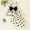 Black, variant on YHAJDS Baby Girls Polka Dot Sleeveless Dress Set Floral Print Princess Skirt Spring Summer Wear