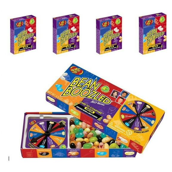 Jelly Belly Bean Boozled Spinner Board Games (4 Packs)