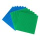 thumbnail image 2 of Strictly Briks Classic Briks Placas Base Apilables de 6x6 Pulgadas Paquete de 12 - 100% Co Strictly Briks Strictly Briks, 2 of 2