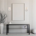 thumbnail image 3 of Wall Sconce by Designers Fountain 93901-PN in Nickel Finish, 3 of 4