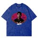 thumbnail image 1 of Cuco Valentines Vintage Wash Camisetas Ridin Album Tour Merch Ropa de calle unisex Algodón Manga corta, 1 of 5