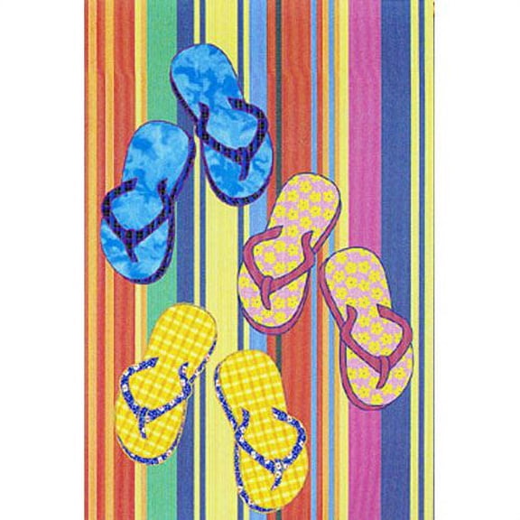 Premier Brilliance Garden Flag - Espadrille Flip Flop