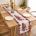 thumbnail image 3 of Roses Valentine's Day Table Runner 108 Inches Long Farmhouse Dress Scarves, Romantic Floral Truck Romantic Dining Tablerunner for Coffee Table/Kitchen Island/Party Décor, 13" x 108", 3 of 8