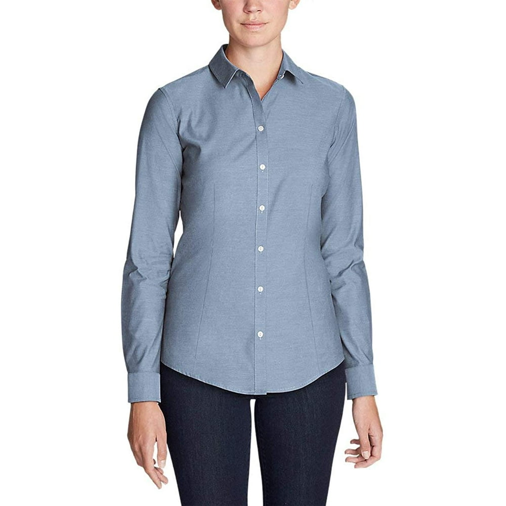 Eddie Bauer Eddie Bauer Women's WrinkleFree Easy Care LongSleeve