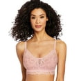 thumbnail image 1 of Bali Womens Lace Desire Wirefree Bra, M, Gentle Peach, 1 of 1