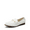 WHITE-PU, variant on DREAM PAIRS Women's Fashion Comfortable Loafers Leather Penny Loafers Flats Shoes