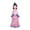 violet, variant on MERIGLARE Chinese Ancient Girl Doll Figurine Decorations National Style Hanfu Girl Statue Sculpture for Living Room Shop Window Bedroom yellow