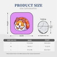 thumbnail image 3 of Xecao Corgi In Sushi Roll for Foldable Car Sun Shades (2-Pack) offer sun protection with an easy-fold design for convenient windshield shading., 3 of 7
