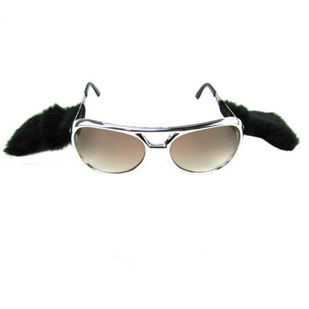 Elvis Sunglasses with Sideburns Party Eyewear Halloween Costume