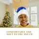 thumbnail image 4 of GOOHOCHY 2pcs Santa Navidad Sombreros azules Santa Claus sombreros de decoración navideña Sombreros de decoración de Navidad, 4 of 7