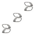 thumbnail image 1 of serony Stylish Door Handle Trim for C1500 Suburban C2500 Vehicles Interior Left Inner Grey Right Left Side 3Set, 1 of 1