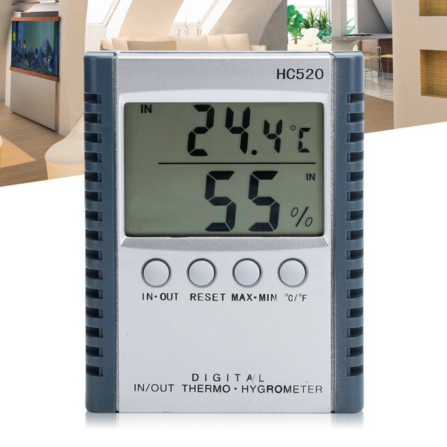 Medidor de temperatura y humedad Higoodz Digital Multifuncional Accesorios electrónicos