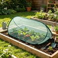 thumbnail image 1 of Protección de plantas de jardín Cobertura con clavos en el suelo, cubierta plegable de malla para plantas para hortalizas y flores Protección contra aves y plagas, 1 of 6