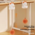 thumbnail image 3 of Automatic Lifting ABS Cat Teasing Ball for Indoor Cats with Versatile Installation and Unpredictable Movements, 3 of 9