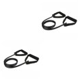 thumbnail image 1 of Eigraketly Banda de resistencia para ejercicio de pecho, correa de tracción para mujeres y hombres, cinturón de goma expansor de pecho, herramienta de negro 2piezas Eigraketly CBP138842, 1 of 6