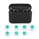 thumbnail image 4 of Auriculares Inalámbricos HBQ-Q32 Bluetooth 5.0 Negro, 4 of 8