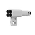 thumbnail image 1 of 4-in-1 Material Pipe Expansion Port for Bambu Lab 3D Printer PTFE Adapter for AMS, X1, P1, X1C, P1S, 1 of 5