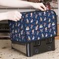 thumbnail image 7 of Sikiie Winter old man Playtime Toaster Covers 2 Slice Dustproof Toaster Cover Bread Machine Cover, Dustproof Cover - 11.4" x 7.5" x 7.9", 7 of 7