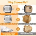 thumbnail image 2 of Forros de papel Air Fryer Tonmom, 100 unidades, papel de aluminio 6.3, 2 of 7