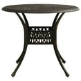 thumbnail image 6 of vidaXL Patio Table Outdoor Dining Table Garden Porch Furniture Cast Aluminum, 6 of 6