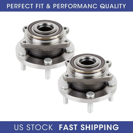 Hub And Brake Drum Bearing - Anauto 2pcs REAR Disc Brakes Complete Wheel Hub and Bearing for Civic and INTEGRA, REAR Disc Brakes, Wheel Hub Bearing Assembly