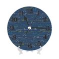thumbnail image 7 of Kdxio Clock number Print Wall Clock,10 Inch Battery Operated Wall Clocks,Silent Non Ticking Small Analog Clock for Living Room,Office,Home,Bedroom,Kitchen,Bathroom, 7 of 7