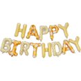 thumbnail image 1 of Yanonmyfd Globos Happy Birthday para Decoracion, Globos Feliz Cumpleaños, Baner Cumpleaños. Letrero de globos metalicos de fiesta. Kit fiesta decoracion pared. Decoration banner Party (HAPPYROSAMEX), 1 of 23