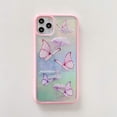 thumbnail image 6 of iPhone 11 Case Glitter Butterfly Sparkle Case for Women Girls,Cute Slim Soft Silicone Gel Bling Phone Case Cover Compatible for Apple iPhone 11 - Pink Butterfly, 6 of 12