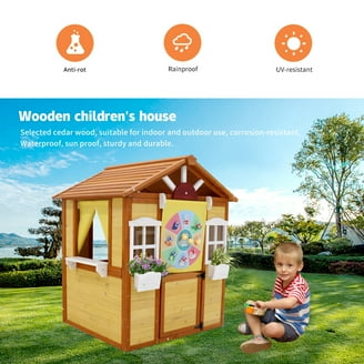 Little Tikes® Real Wood Adventures™ 5-in-1 Game House, Wooden