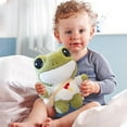 thumbnail image 4 of LGHDIWN Frog Stuffed Animals Toy with Doll Clothes, Frog Stuffed Animals Plush Toy with Removable Clothes Cute Soft Frog Plush Stuffed Gifts for Kids - 9.8 Inch, 4 of 6